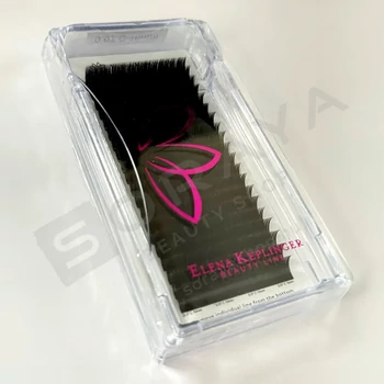 ELENA KEPLINGER VOLUME SZEMPILLA MÉLYFEKETE 20 SOR ONE SIZE C-0,07 10mm - MŰANYAG DOBOZOS