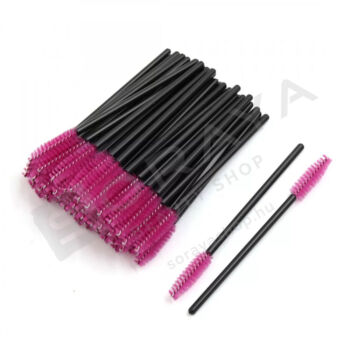 LASHES BY LOVE - SZEMPILLA SPIRÁLKEFE 10db - Hot Pink-Fekete